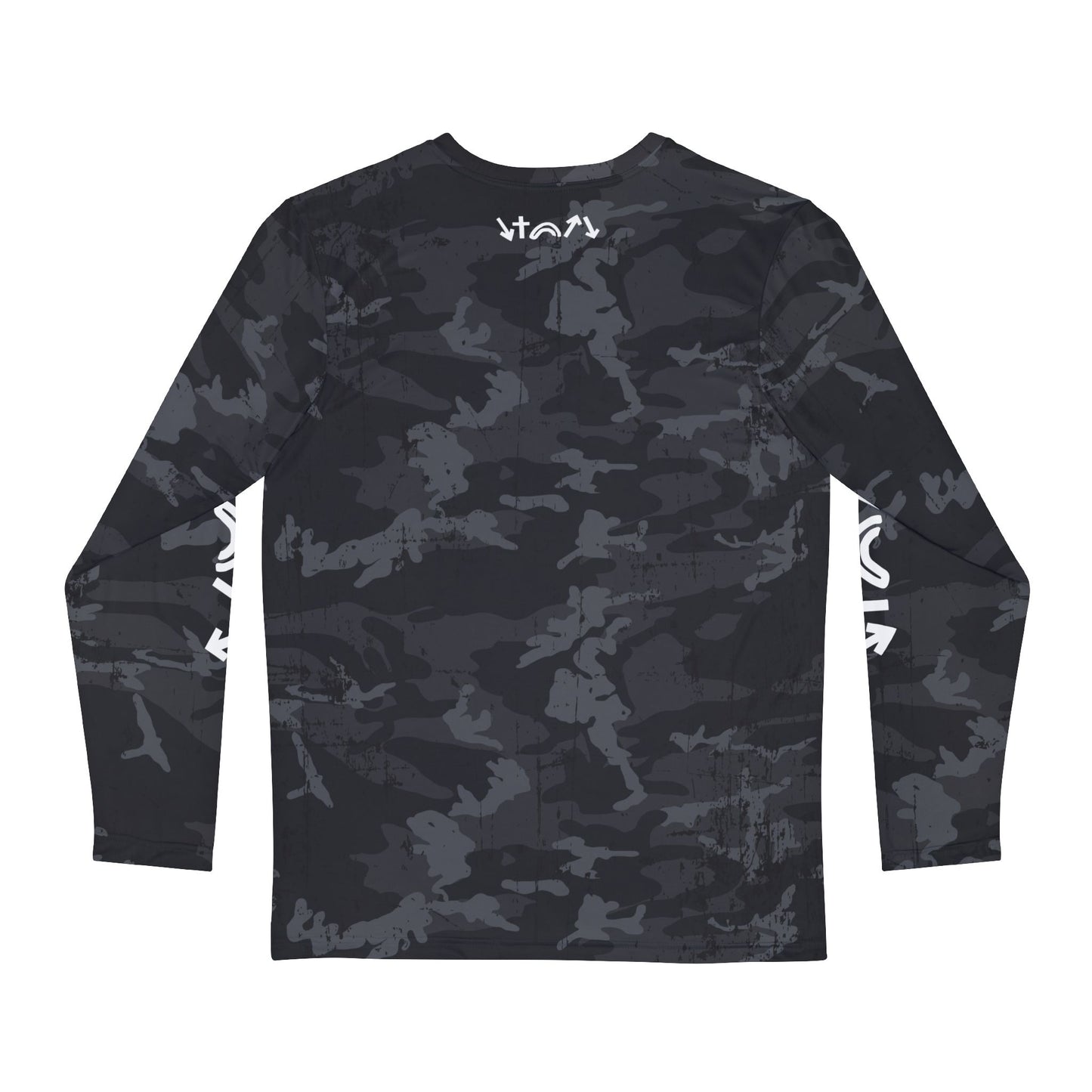 Unashamed Black Camo Long Sleeve Shirt