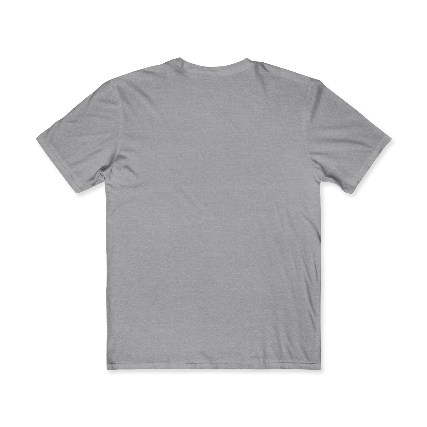 Gray t-shirt on a white background