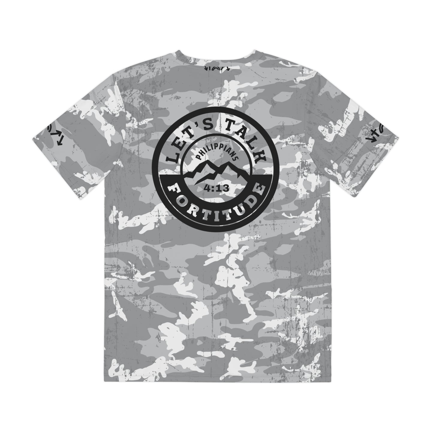 Let's Talk Fortitude Short Sleeve Camo
