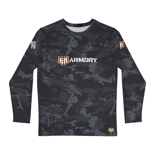 611 Armory Logo - Camo Long Sleeve Shirt