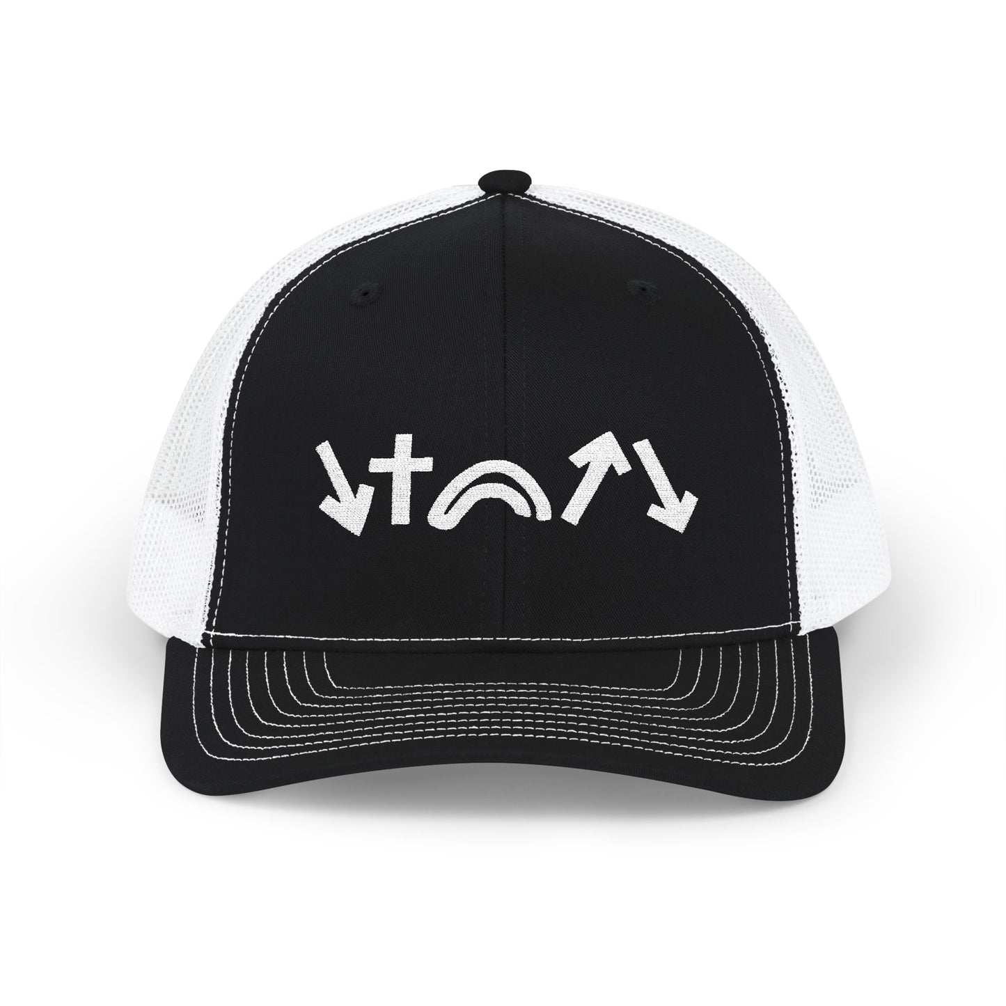 5 Gospel Symbols Trucker Hat  (White Symbols Edition)