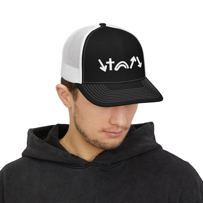 5 Gospel Symbols Trucker Hat  (White Symbols Edition)