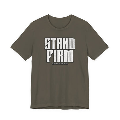 Stand Firm – Christian Men's Shirt