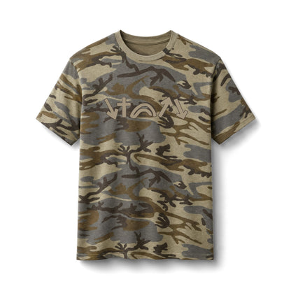 Desert Camo Gospel Symbols Shirt