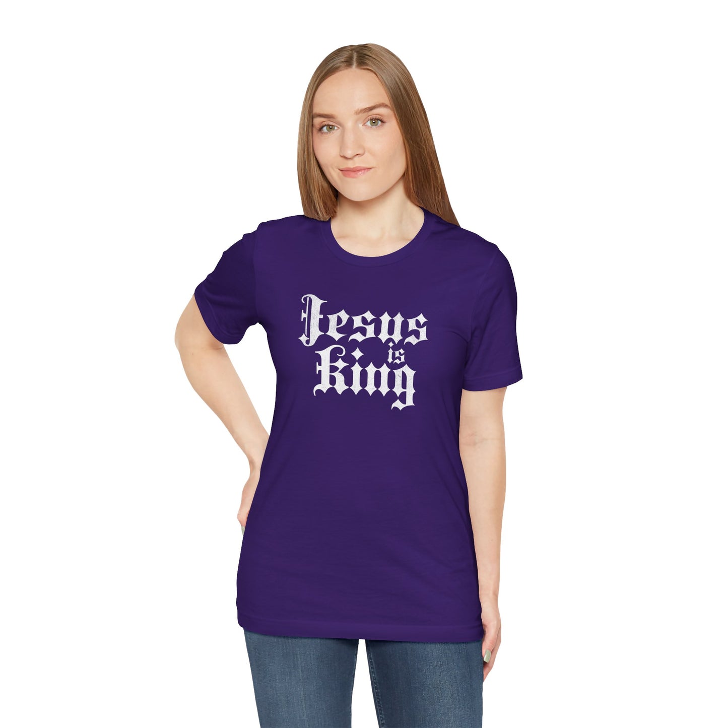 Jesus is King Shirt - Script Edition