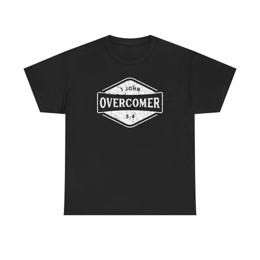 Overcomer T-shirt (1 John 5:4) - 3x, 4x, 5x Sizes