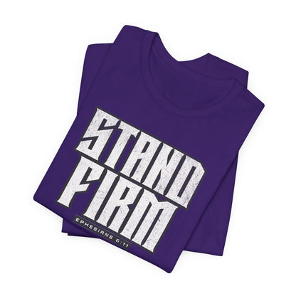 Stand Firm – Christian Men's Shirt