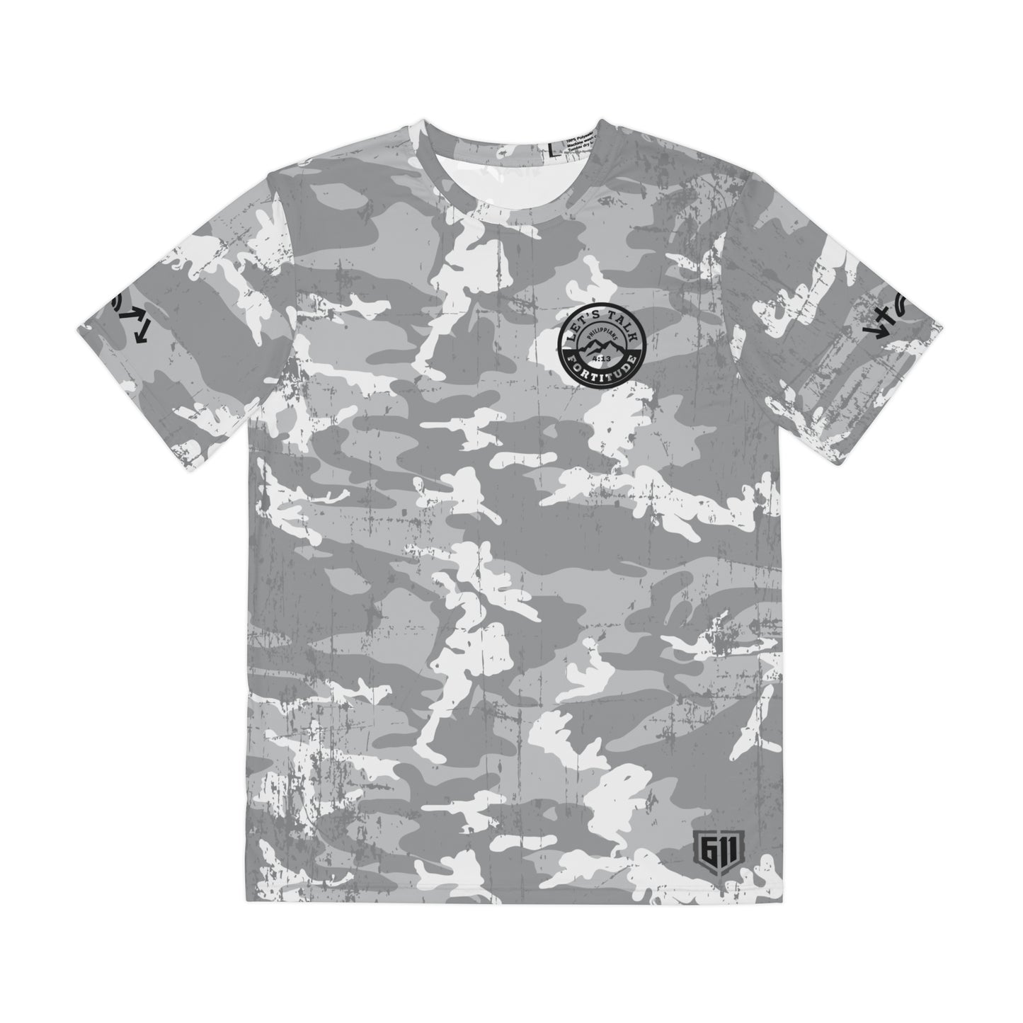 Let's Talk Fortitude Short Sleeve Camo
