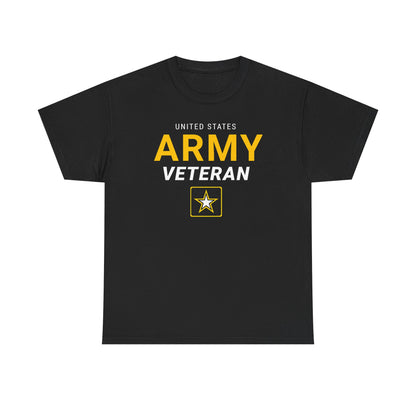 US Army Veteran T-shirt - 3x, 4x, 5x Sizes