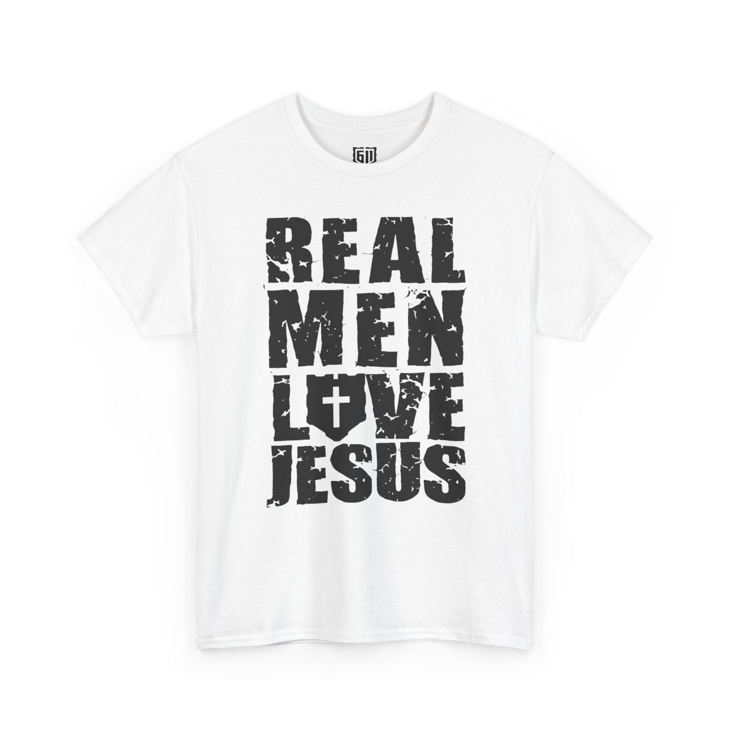 Real Men Love Jesus Shirt (2006) - 3x, 4x, 5x Sizes