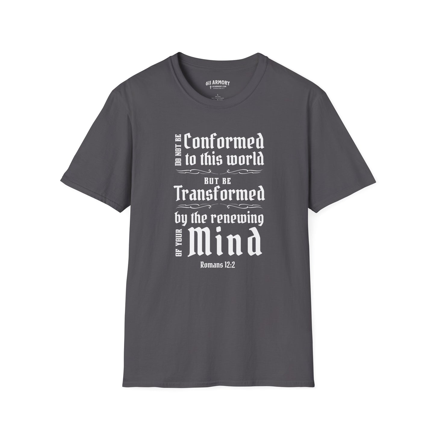 Romans 12:2 Scripture T-shirt