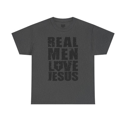 Real Men Love Jesus Shirt (2006) - 3x, 4x, 5x Sizes