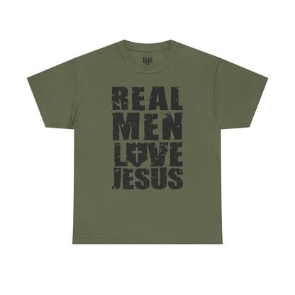 Real Men Love Jesus Shirt (2006) - 3x, 4x, 5x Sizes