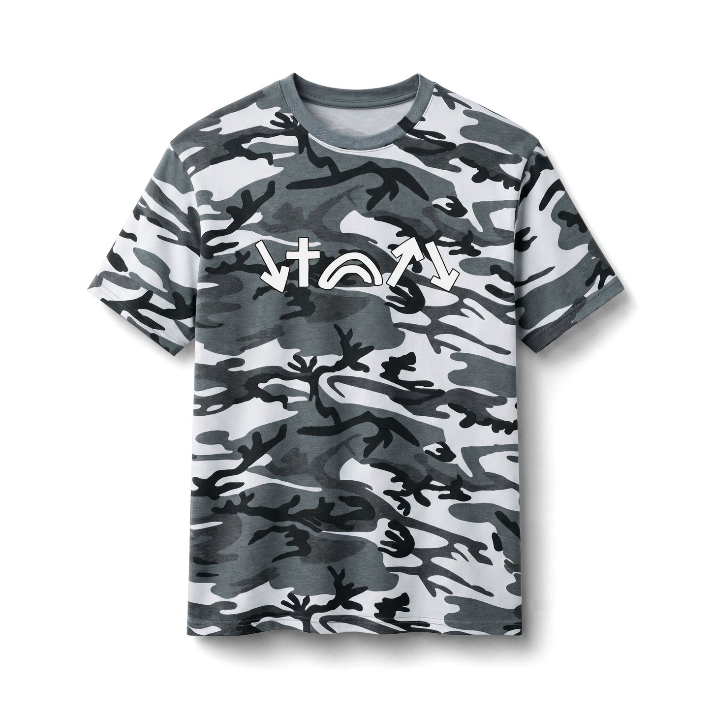Winter Camo Gospel Symbols Shirt