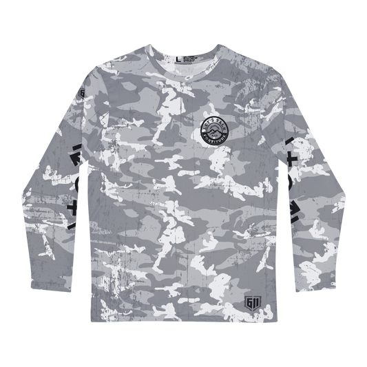 LTF Gospel Symbols Gray Camo Long Sleeve