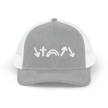 5 Gospel Symbols Trucker Hat  (White Symbols Edition)