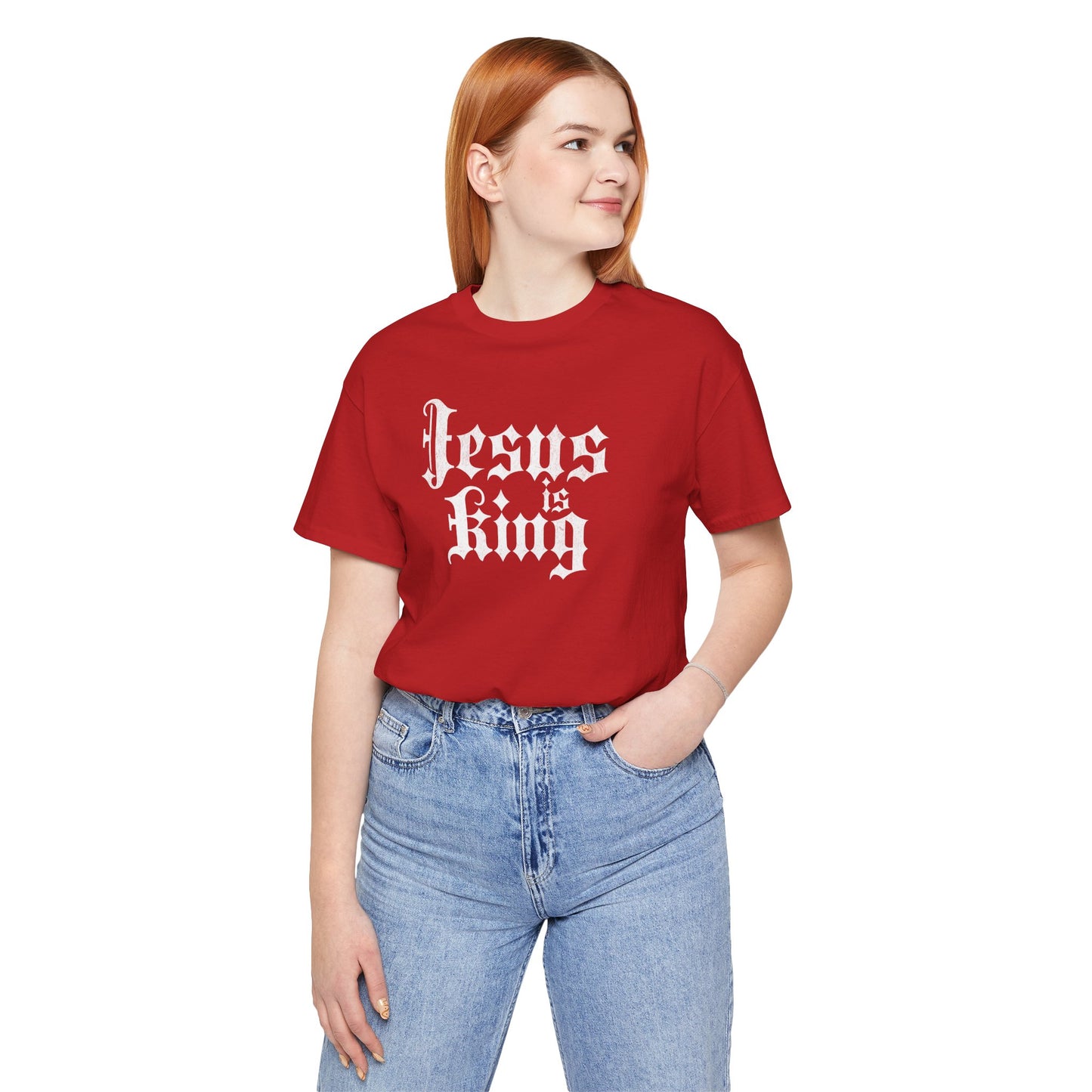 Jesus is King Shirt - Script Edition