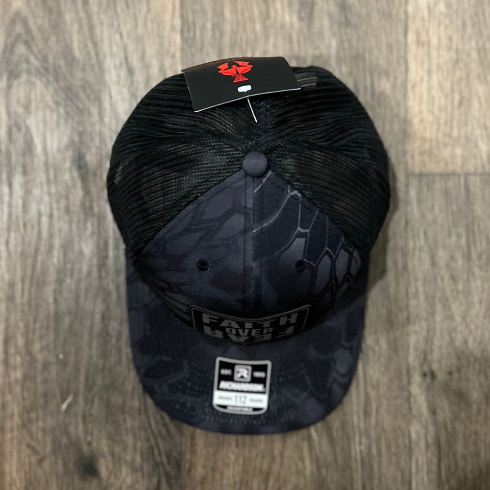 Faith Over Fear Hat | Black