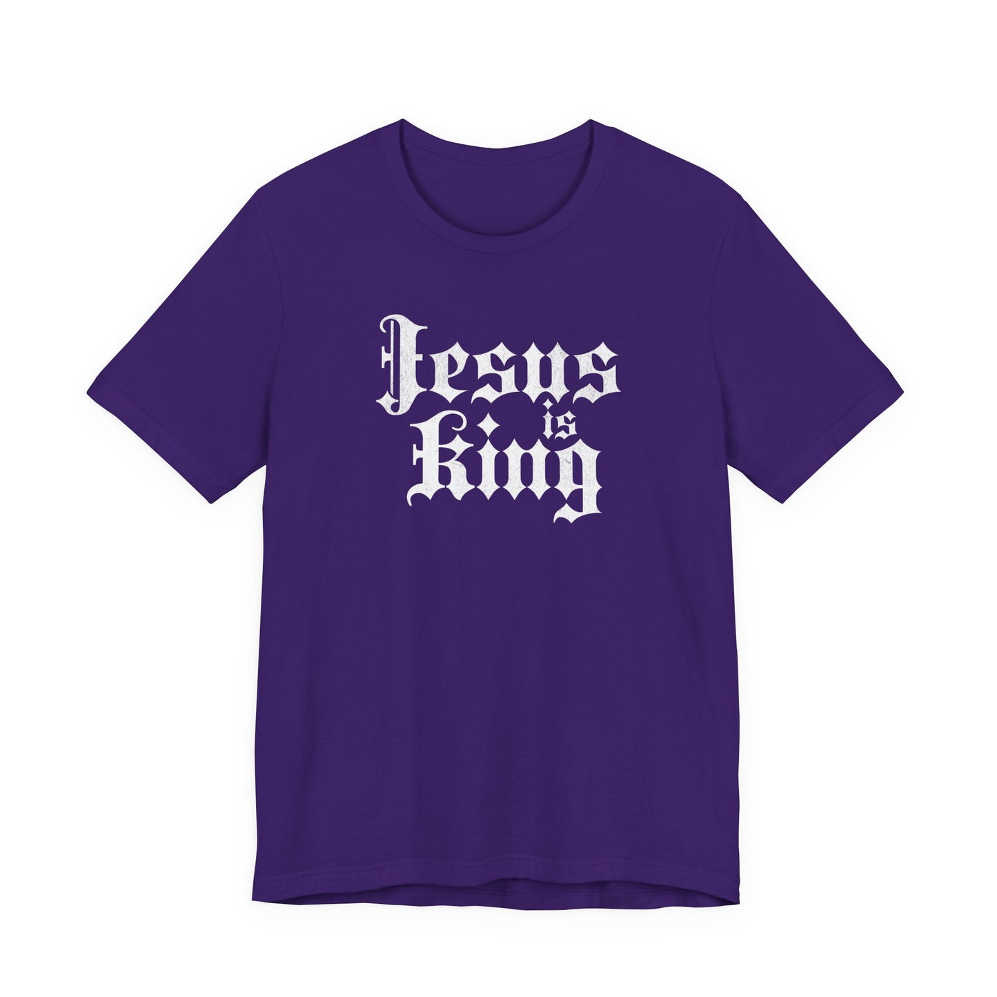 Jesus is King Shirt - Script Edition