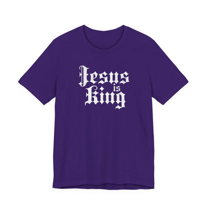 Jesus is King Shirt - Script Edition