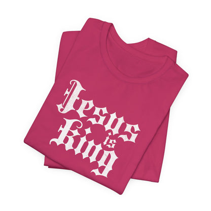 Jesus is King Shirt - Script Edition