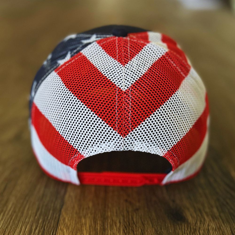 5 Gospel Symbols Hat | Freedom Flag