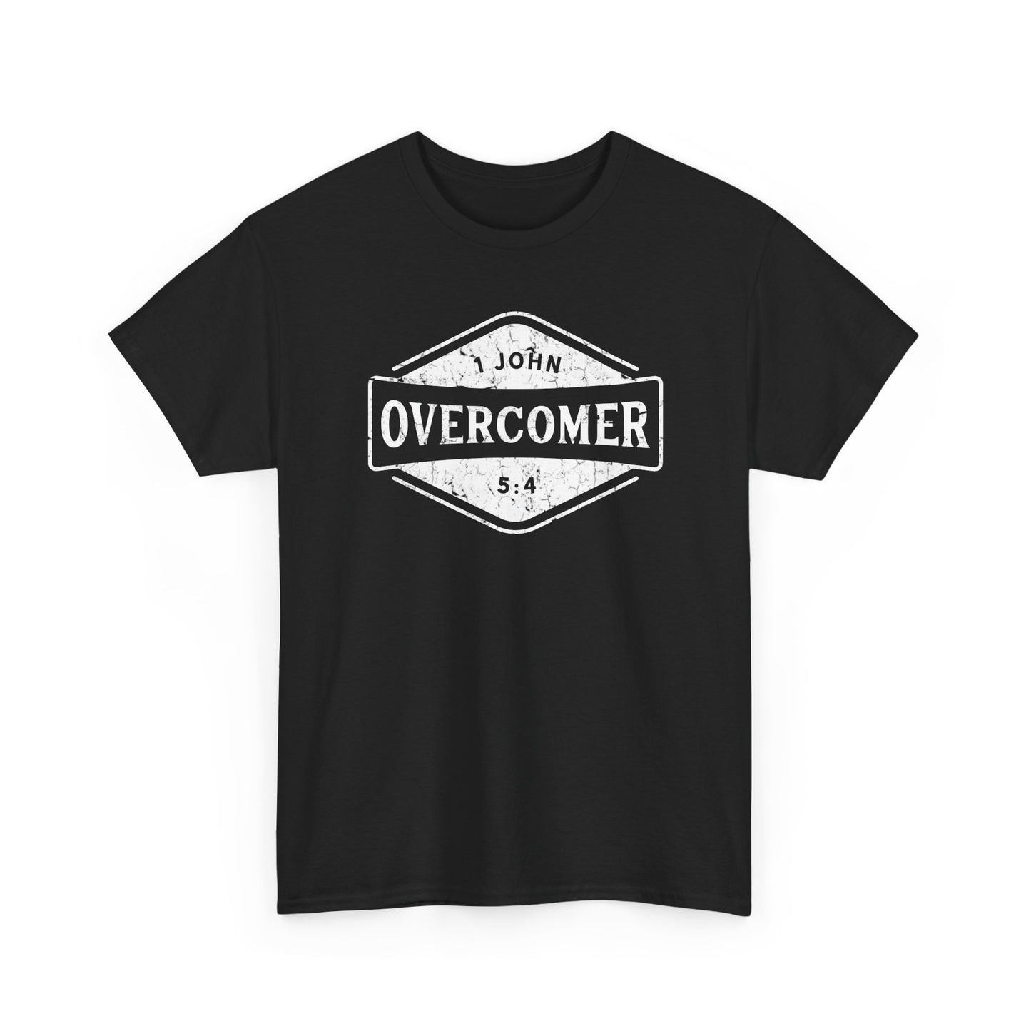 Overcomer T-shirt (1 John 5:4) - 3x, 4x, 5x Sizes