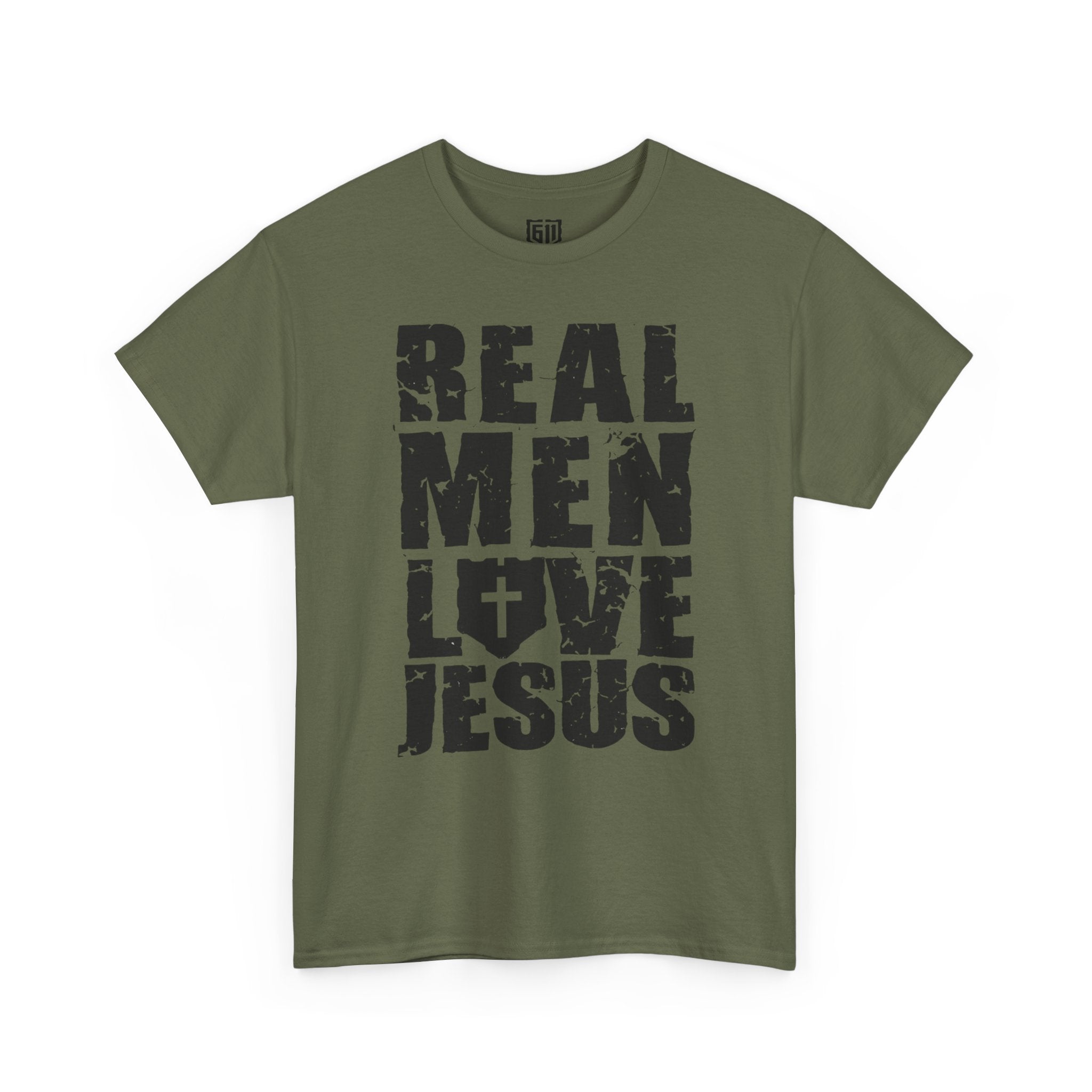 Real Men Love Jesus Shirt (2006) - 3x, 4x, 5x Sizes