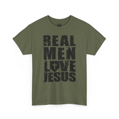 Real Men Love Jesus Shirt (2006) - 3x, 4x, 5x Sizes