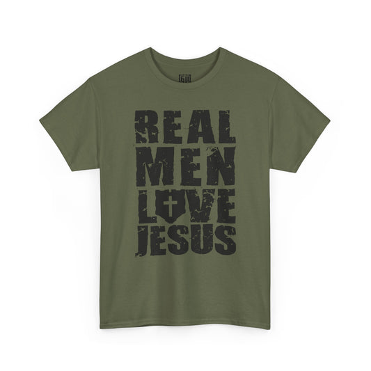 Real Men Love Jesus Shirt (2006) - 3x, 4x, 5x Sizes