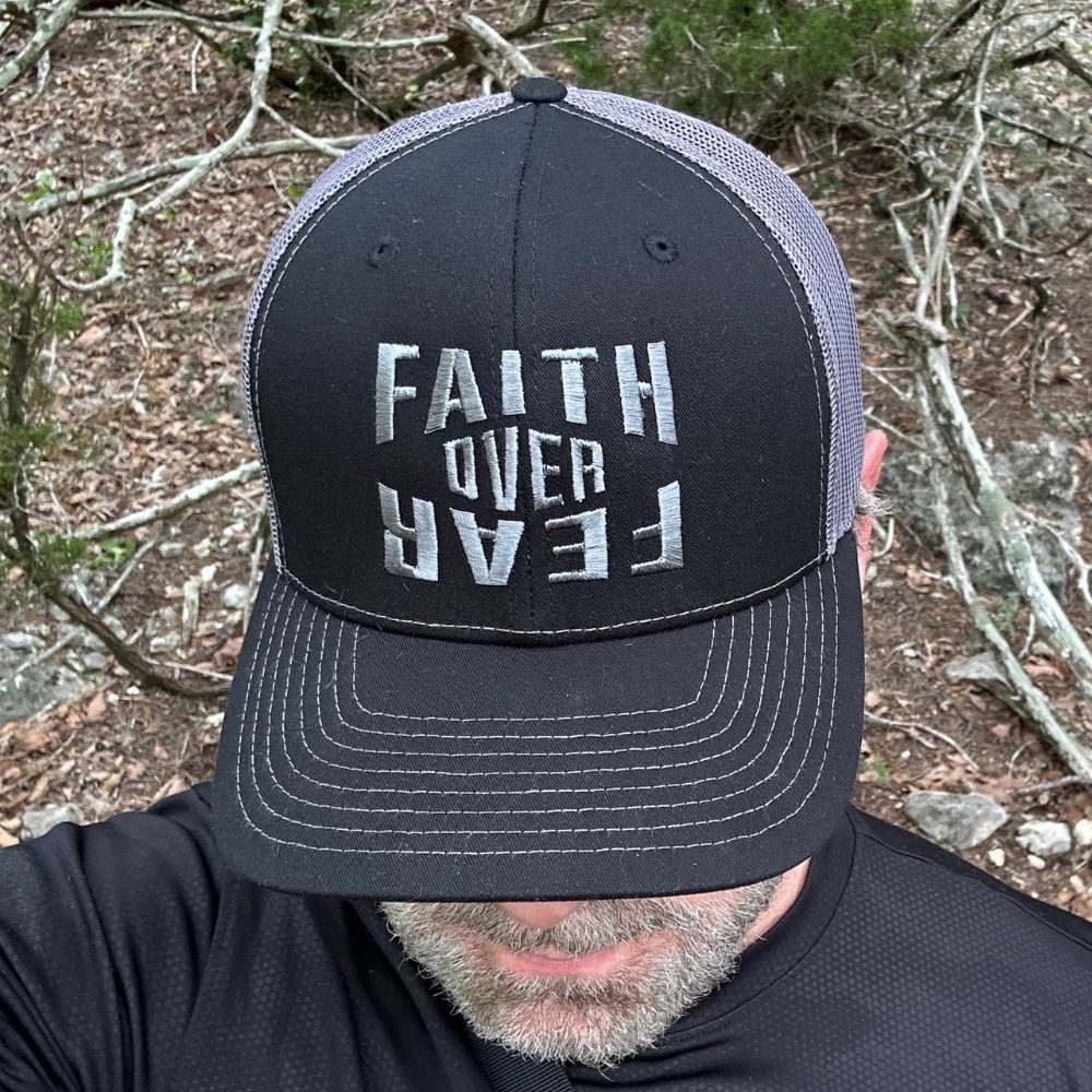 Faith Over Fear Hat | Black