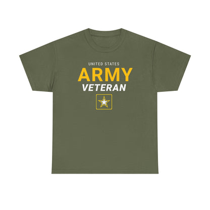 US Army Veteran T-shirt - 3x, 4x, 5x Sizes
