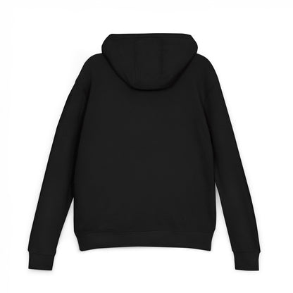 Black hoodie on a white background