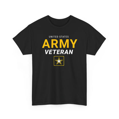 US Army Veteran T-shirt - 3x, 4x, 5x Sizes