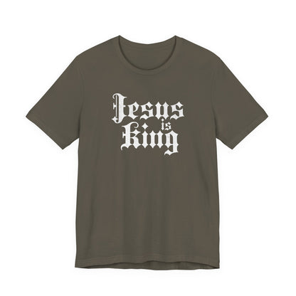 Jesus is King Shirt - Script Edition