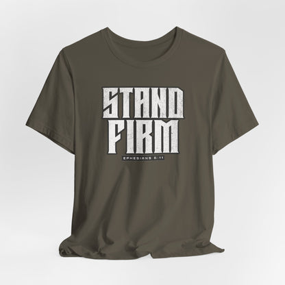 Stand Firm – Christian Men's Shirt