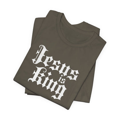 Jesus is King Shirt - Script Edition