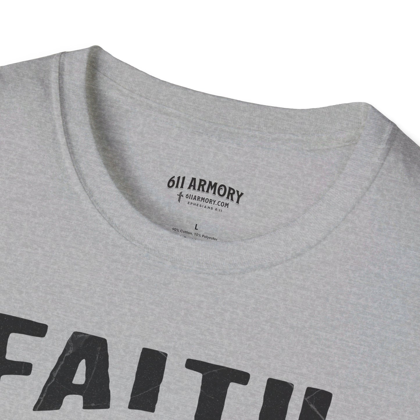 Faith Over Fear - Distressed T-shirt