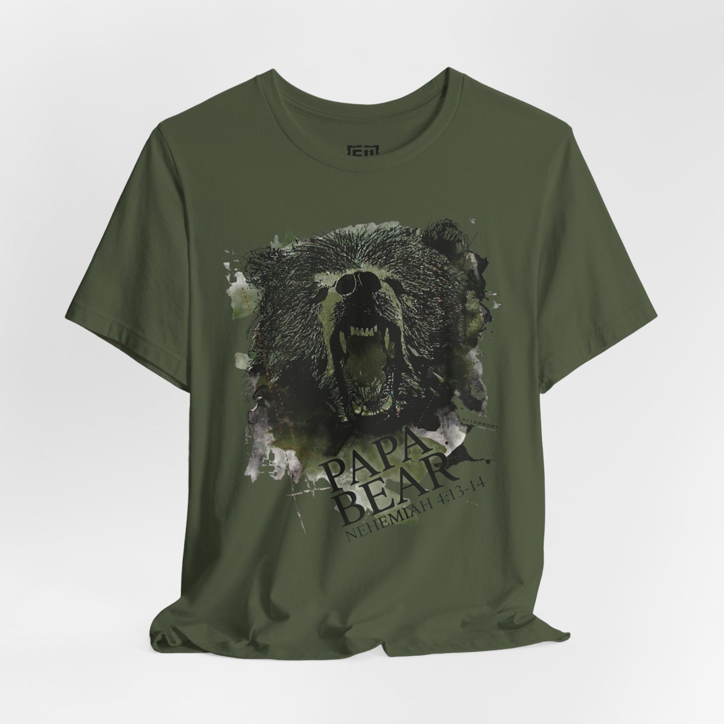 Papa Bear Grizzly Edition - Nehemiah 4:13-14