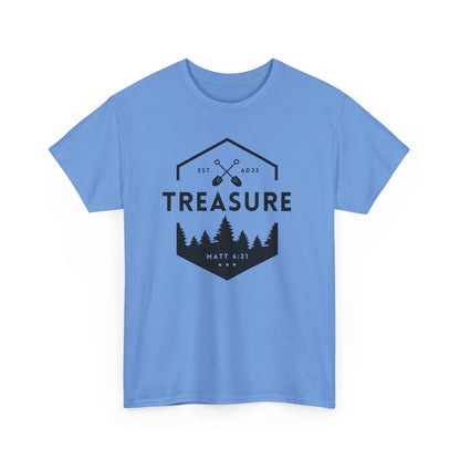 Treasure T-shirt | Matthew 6:21 - 3x, 4x, 5x Plus Sizes