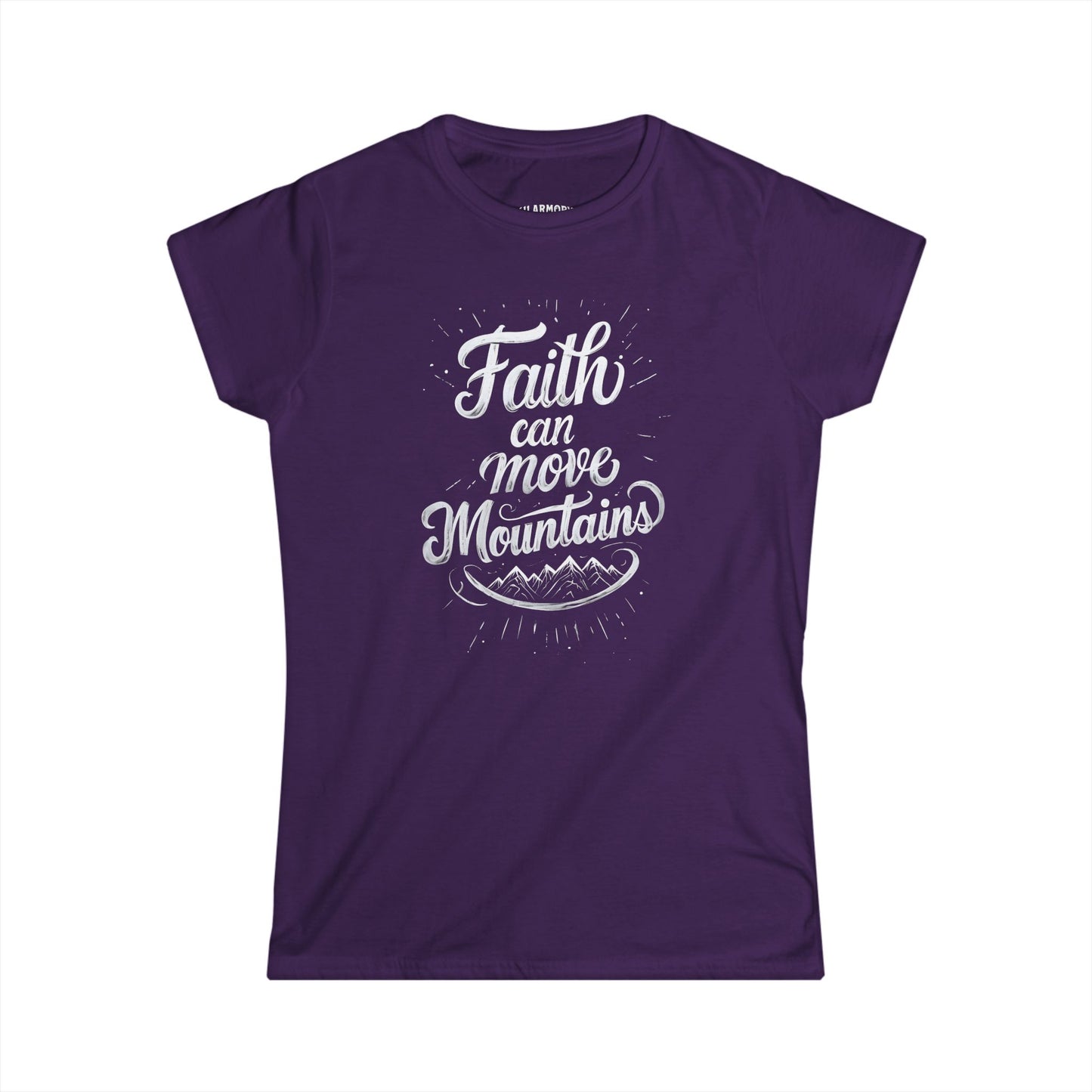 Faith Can Move Mountains T-shirt | Women's Slim