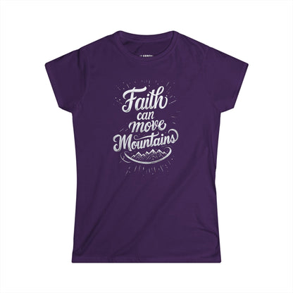 Faith Can Move Mountains T-shirt | Women's Slim