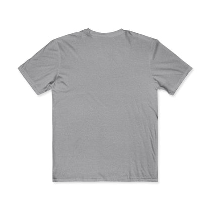 Gray t-shirt on a white background