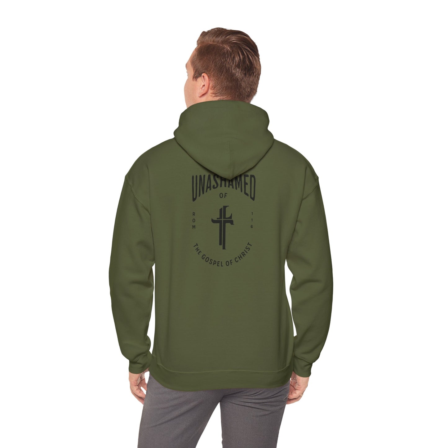 Unashamed Hoodie (Romans 1:16)