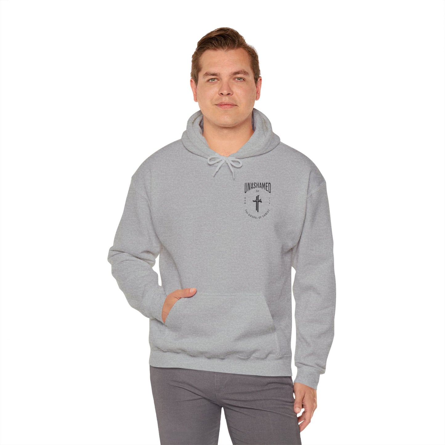 Unashamed Hoodie (Romans 1:16)