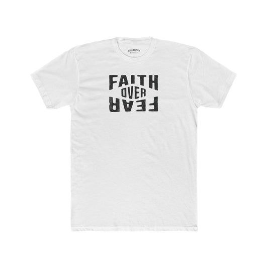 Faith Over Fear - Distressed T-shirt