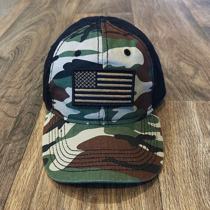 Tactical Camo | 5 Gospel Symbols Flag Hat